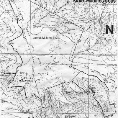 Hikingtofisherpeak Map